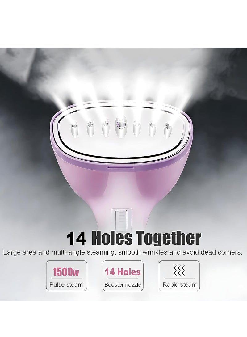 جوي لينك الملابس المحمولة باخرة ، 1500W الملابس باخرة ، 350ml انفصال كبير خزان المياه بسرعة تسخين البخار الحديد ، ضوء السفر باخرة ، والأقمشة والملابس السفر الحديد - Image 2