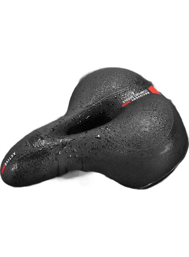 Forever Highway Mountain Bike Seat, Cycling Equipment Accessories, Thickened Cushion, Ultra-Soft Seat, Bicycle Saddle - Image 1