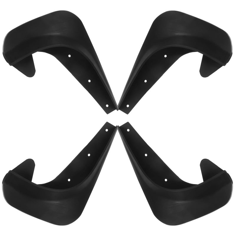 BESTYASH Universal Car Mud Flaps Black Rear Splash Guards for Wheel Protection - Image 2