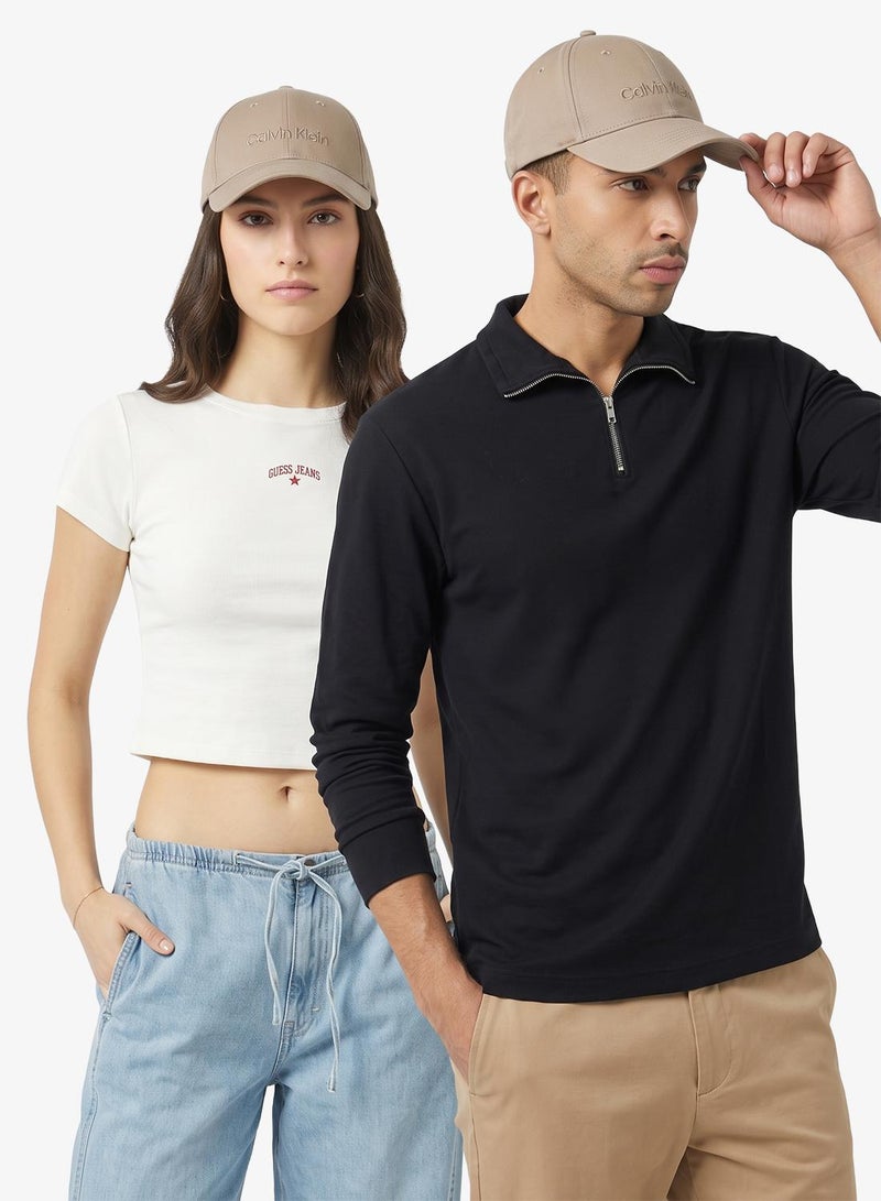 CALVIN KLEIN Logo Embroidery Baseball Cap - Image 1