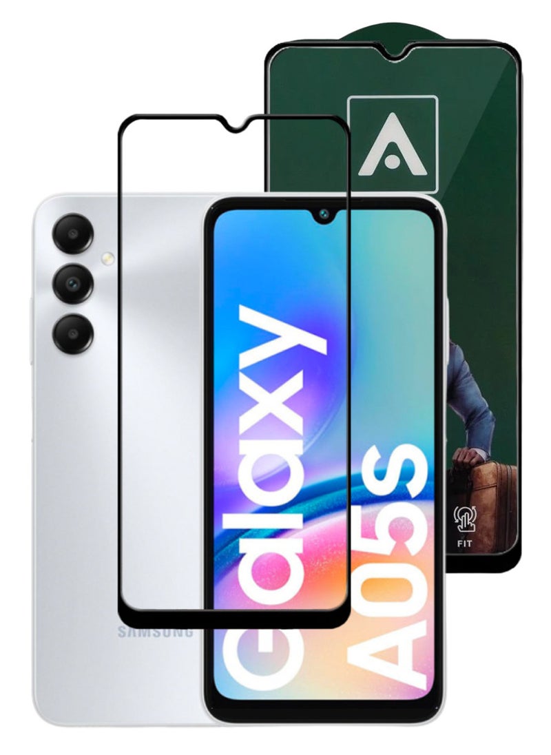 ACLIX Antistatic ESD Dustproof Premium Quality High Definition Tempered Glass Screen Protector Designed For Samsung Galaxy A05s - Image 1