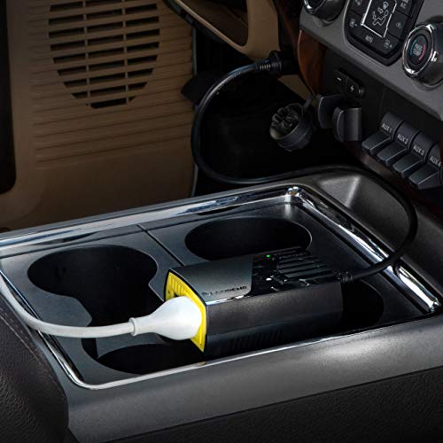 Scosche PI150M INVERT150 - 150W Car Power Inverter with Dual USB Ports - 12V DC to 110V AC Converter for Vehicles - Vehicle Outlet Plug Adapter - DC to AC Converter - Car Charger for Laptop Computer - Image 5