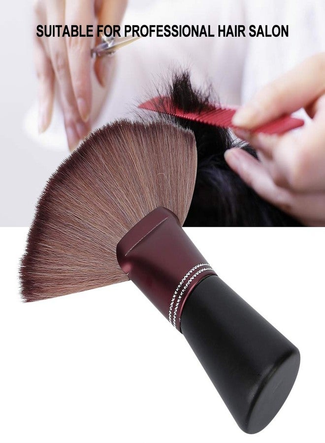 YOSOO Barber Neck Hair Sweep Hair Brush, Fan Shape Soft Hairdressing Broken Hair Duster, Thick Hair brush Hair Salon Neck Hair Clean Sweep Tool, Barber Brush Hair Clippings Remove - Image 5