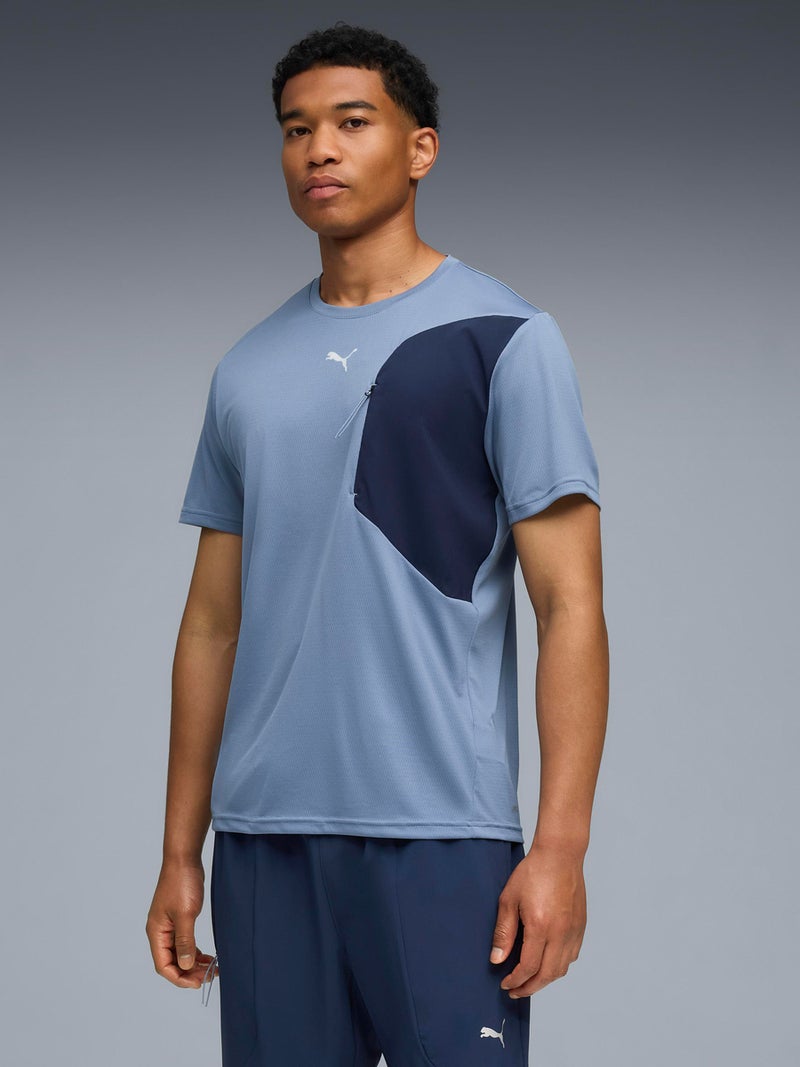 Puma Flex Jacquard Training Pocket T-Shirt - Image 1