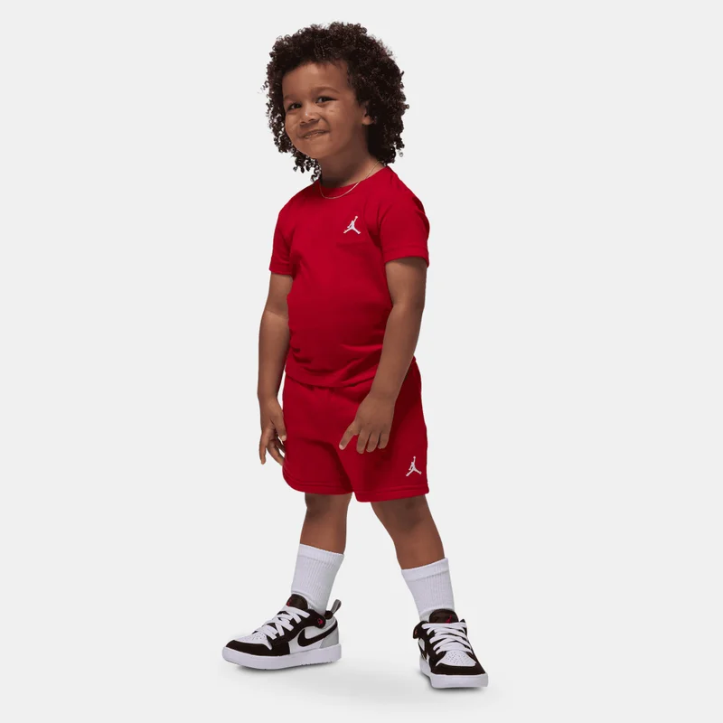 Jordan Kids' Brooklyn Fleece T-Shirt and Shorts Set