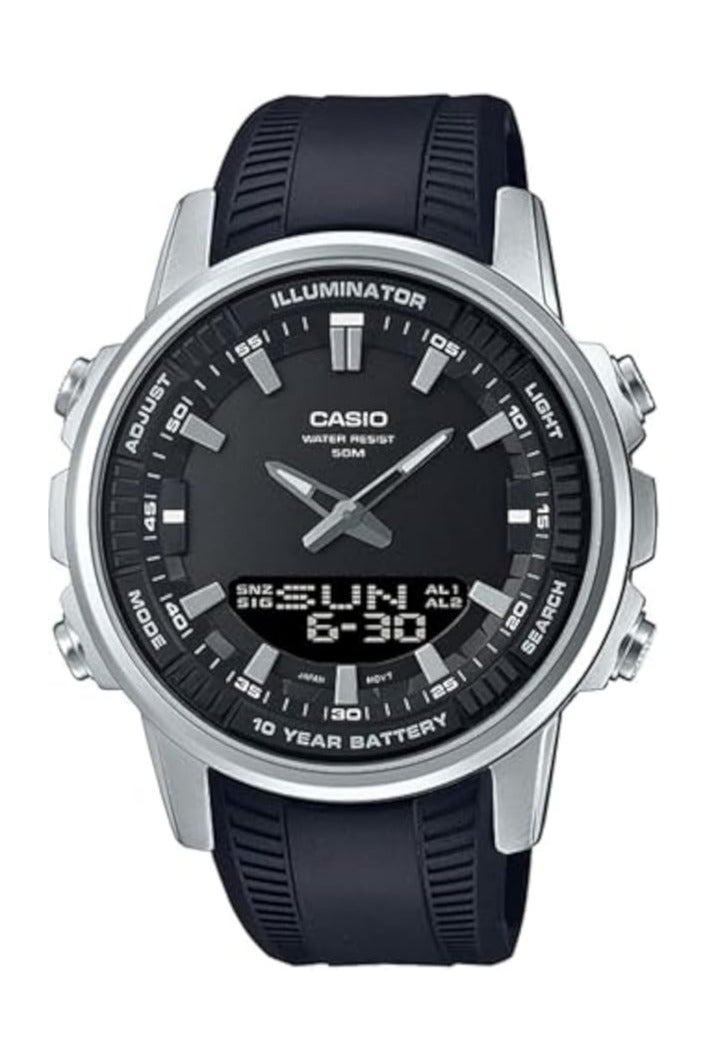 CASIO Stainless Steel Band Analog Digital