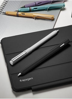 DA201 غطاء واقٍ لجهاز Apple Pencil Pro وApple Pencil من الجيل الثاني مع مشبك بتصميم كلاسيكي فاخر متوافق مع الشحن المغناطيسي والضغط المزدوج - أسود - pzsku/Z19F41D0F135D0AEDC065Z/45/_/1722930222/09cd3fce-25c2-480d-8b94-2e3e586d421a