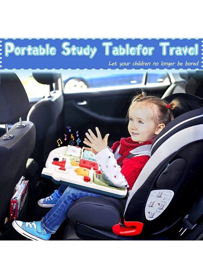 LUCKJOY - Activity Table For Toddlers 13 Pretend Household Appliances Toys Kids Early Development Learning Toy Baby Busy Board Activity Toy With Sounds Lights Play Table Toy Gift For Boys Girls 612 Months - Image 1