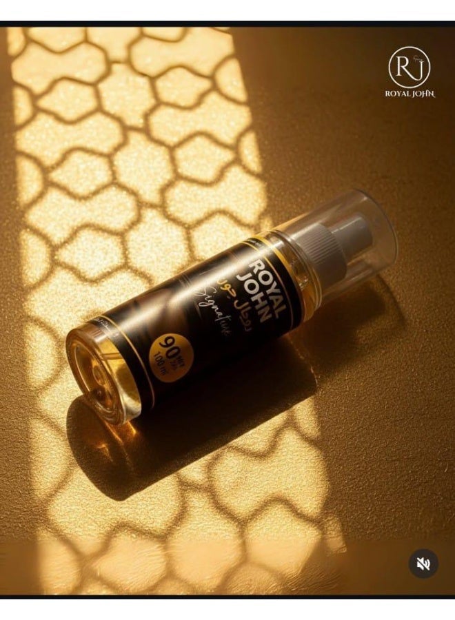 ROYAL JOHN Luxury Car Perfume Spray 100ml – Vanilla, Leather & Tonka Beans – Long Lasting Car Air Freshener – Multipurpose Fragrance - Image 4