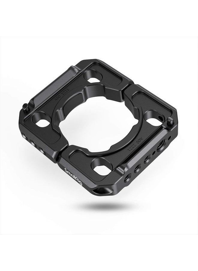 SMALLRIG - Rod Clamp Ring Extension Mounting Ring Compatible with DJI Ronin S Gimbal Stabilizer for DSLR Camera w/NATO Rail, 1/4'' Threaded Holes and 3/8'' Locating Holes for ARRI Standard – 2221 - Image 1