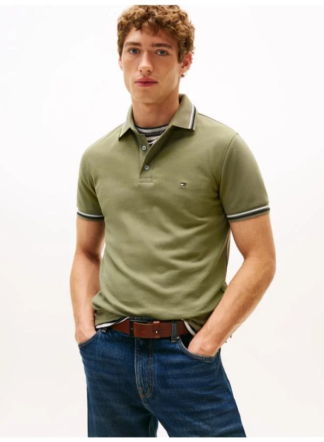 TOMMY HILFIGER Slim Tipped Polo