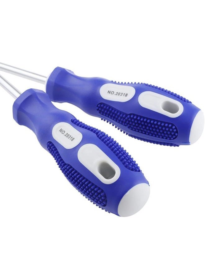 Nxtop 12-inch long Screwdriver Magnetic Tip Cross Head Flat Head NO.2 Screwdriver 2pack - Image 3