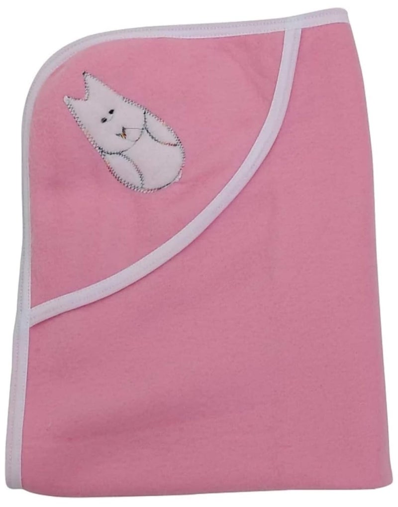 Brandonn BRANDONN Extra Large Cute Hooded Side Boon Border Baby Blanket(Pack of 2, 28INCH X 36INCH)… - Image 2