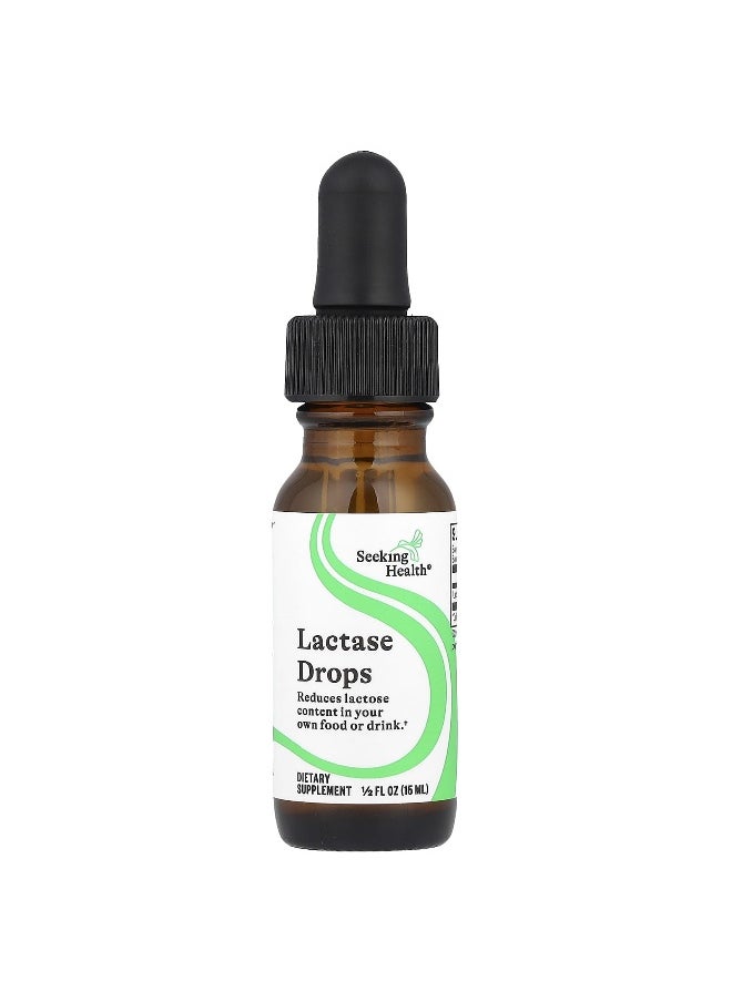 Seeking Health Seeking Health, Lactase Drops, 1/2 fl oz (15 ml)  - Image 3