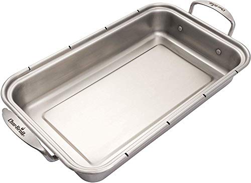 Charbroil Char-Broil 3526981P04 Grill Plus Roasting Pan & Cutting Board, Silver - Image 2