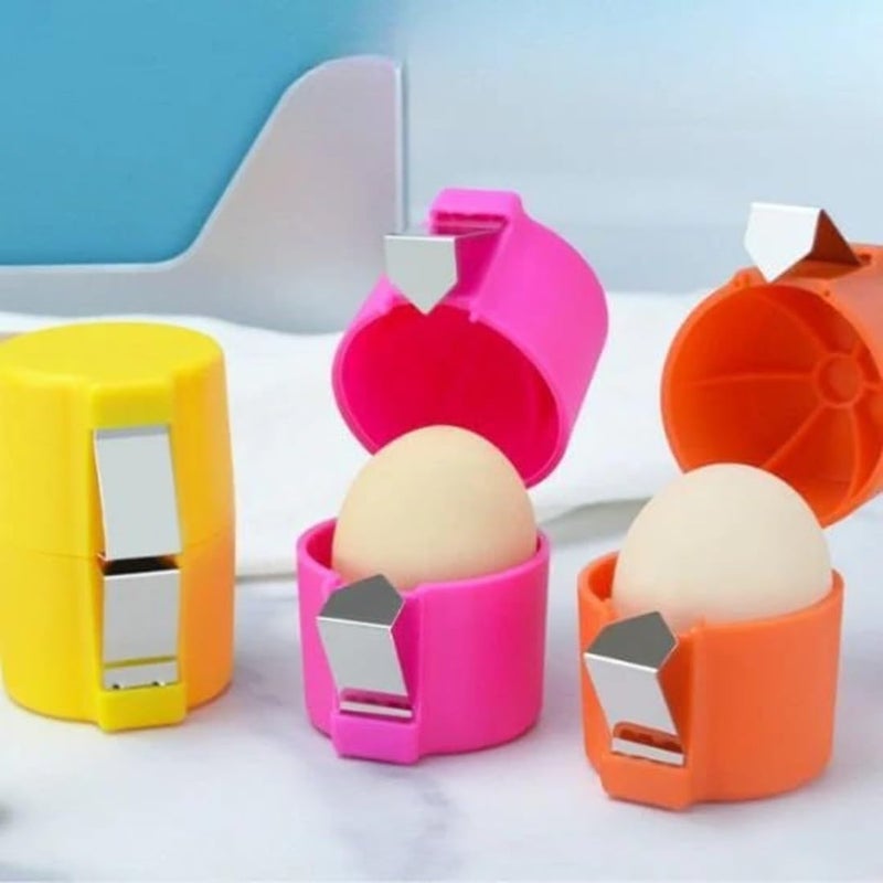 Elpenor Egg Cracker Tool Kitchen Tool Cooking Kitchen Gadgets Tools Egg Shell Opener Orange Kitchen Dining Bar Kitchen Tools Gadgets Peelers Peelers1 Egg Shell Opener Multicolor 2 - Image 5