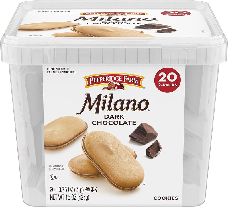 Pepperidge Farm Milano Dark Chocolate Cookies - Image 1