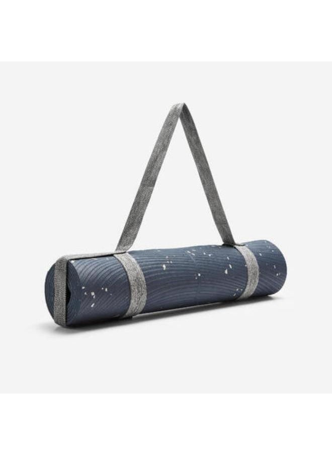 KIMJALY 5 mm Grippy and Comfortable Gentle Yoga Mat - Blue  - Image 3