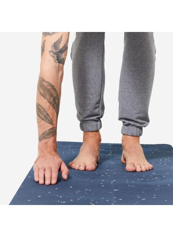 KIMJALY 5 mm Grippy and Comfortable Gentle Yoga Mat - Blue  - Image 2