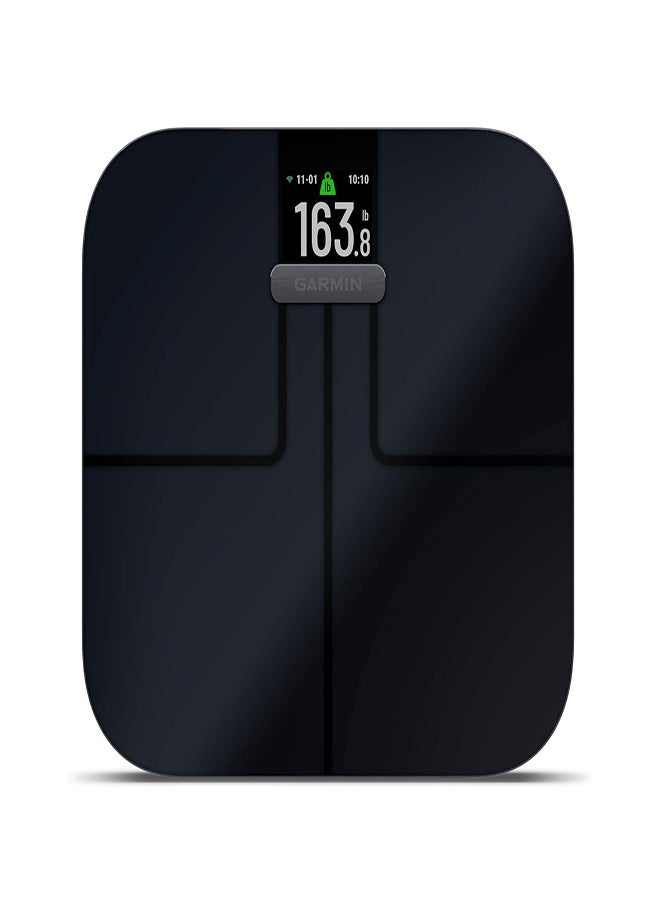 GARMIN - GARMIN INDEX S2 SMART SCALE INTL BLACK - Image 1