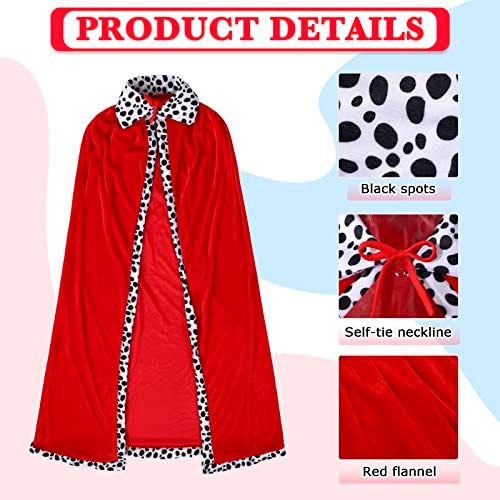 Seematn 4 Pieces King Robe Queen for Adult King Cape Royal Costume with Gold Crown for Birthday Halloween Party Prince Cosplay Carnival Parade United Nations Day Event Christmas - Image 3