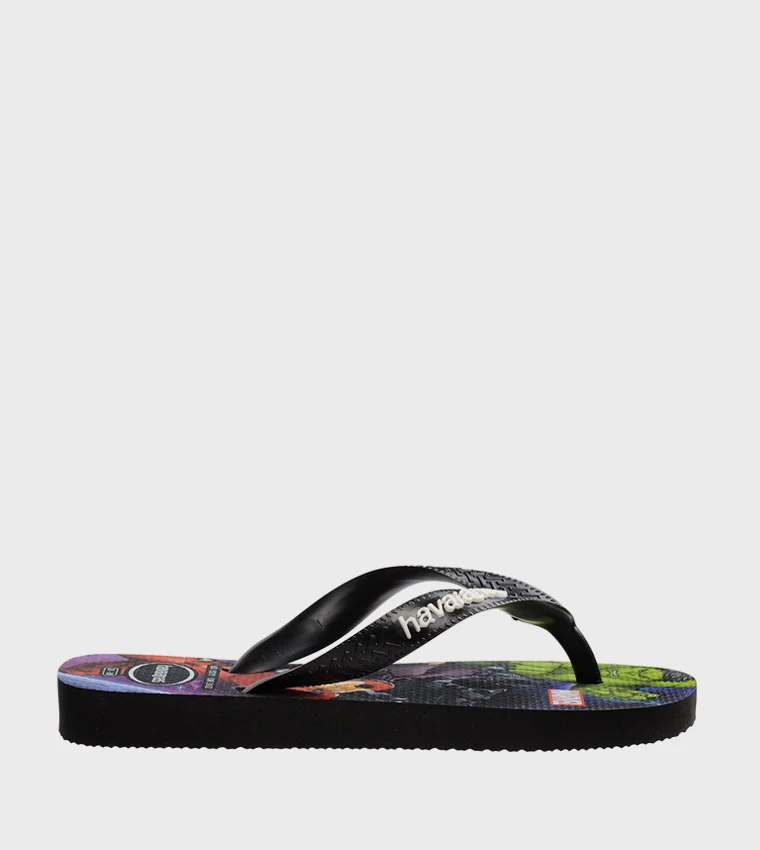 Havaianas BLACK Hav. Kids Top Marvel Ii for Men | Best Price UAE