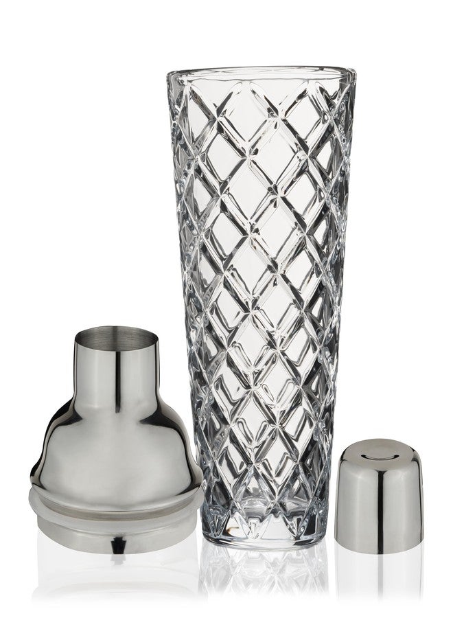 True Reserve Glass Cobbler Shaker, Elegant Cocktail Shaker for Margarita, Whiskey Sour, Espresso Martini, Mixed Drinks, Cold Brew Cocktails, Home Bar Tools, Gifts for Men, 14 oz - Image 5