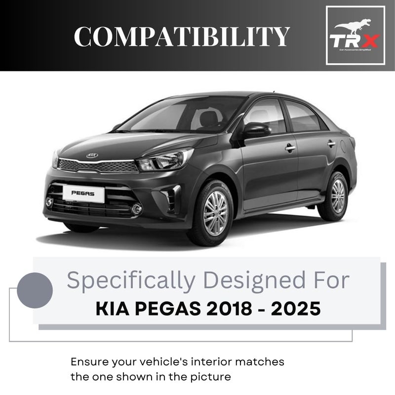  تي ار اكس اوتو مسند ذراع TRX AUTO لسيارة كيا بيجاس (2018-2025) | تصميم مسند ذراع منزلق قابل للتعديل | وحدة تحكم متعددة الطبقات مع مساحات تخزين وحامل أكواب | ملحقات داخلية لسيارة كيا بيجاس - Image 5