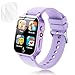 Luyiilo Kids Games Watch with 26 Puzzle Games Touch Screen HD Camera Alarm Clock Toys for Ages 412 Years OldBirthday Gift for Boys Girls Purple - Image 3