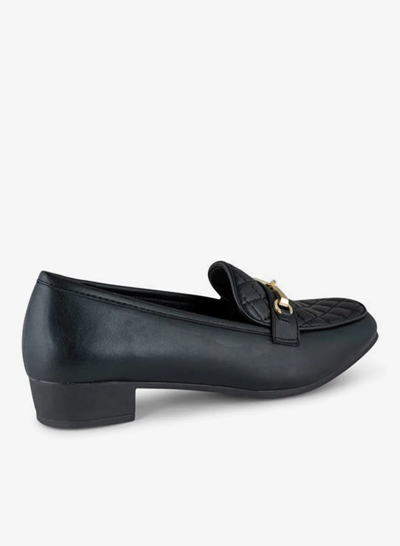 فينتشي أحذية كعب متوسطة نسائية مربعة القدم