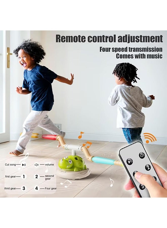 Beauenty 3 in 1 Musical Jump, Toss Ring Game Toy and Rocket Launcher for Outdoor Toys with Remote Control, Indoor Outside Birthday Gifts boys girls Toys for Kids Ages 3+ - Image 3
