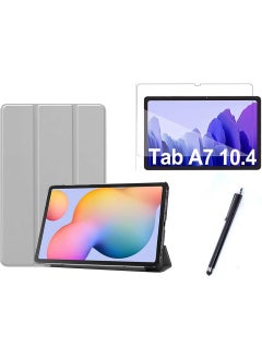 Samsung Galaxy Tab A7 T500 Compatible Smart Cover Tablet Case + Screen Protector + Pen