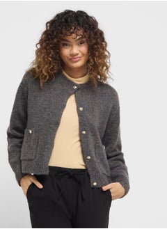 VERO MODA Button Pocket Detail Cardigan  - Image 1