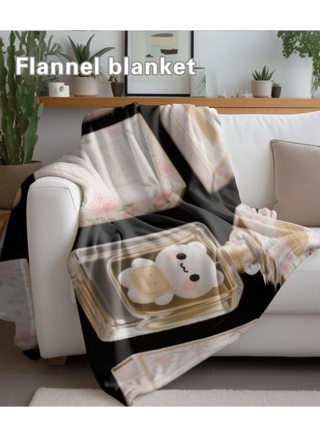 general Flannel thin blanket (warm and comfortable, suitable for sleep, gaming, dust removal and sandproof) 150cm*200cm - 1070 - Image 5