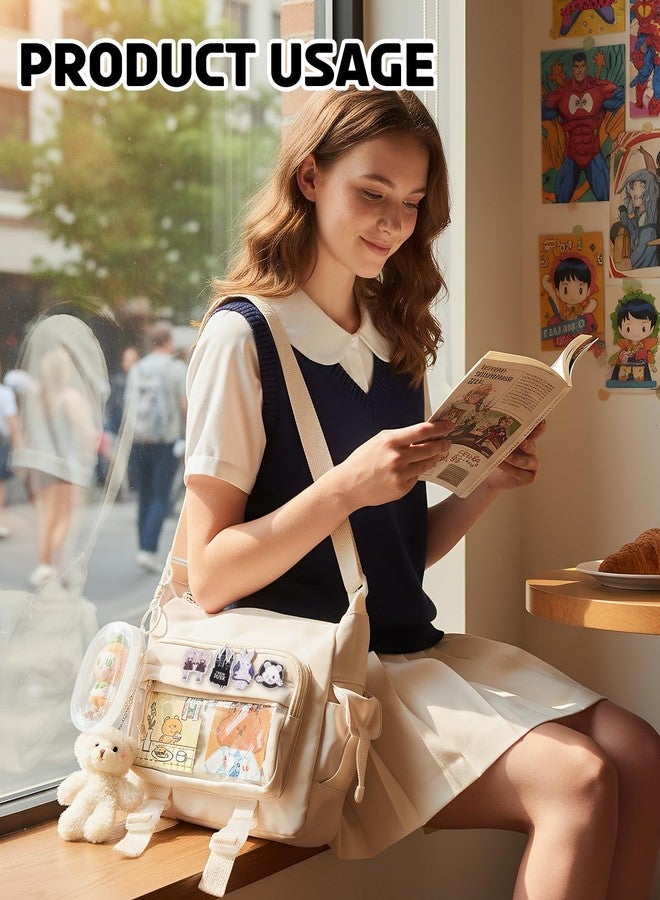 Gaahkai Crossbody Ita Bag, Kawaii Messenger Itabag with Blind Box Display Bag - Image 3