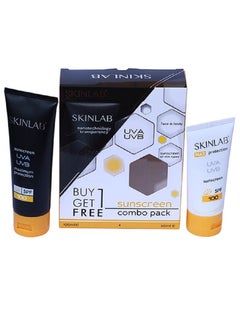 SKINLAB Skinlab UVA UVB Sunscreen Combo Pack SPF 100, 100ml + 50ml, 2 Pieces  - Image 1