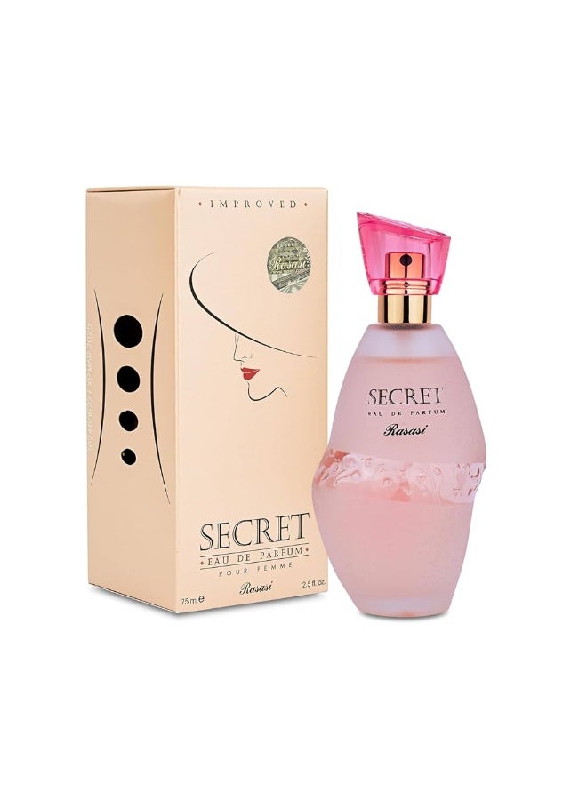 ROGER & GALLET Rasasi Secret Eau De Parfum For Women 75ml + Open Eau De Toilette For Men 100ml Combo Set – Long Lasting Fresh Fragrance Gift Pack - Image 2