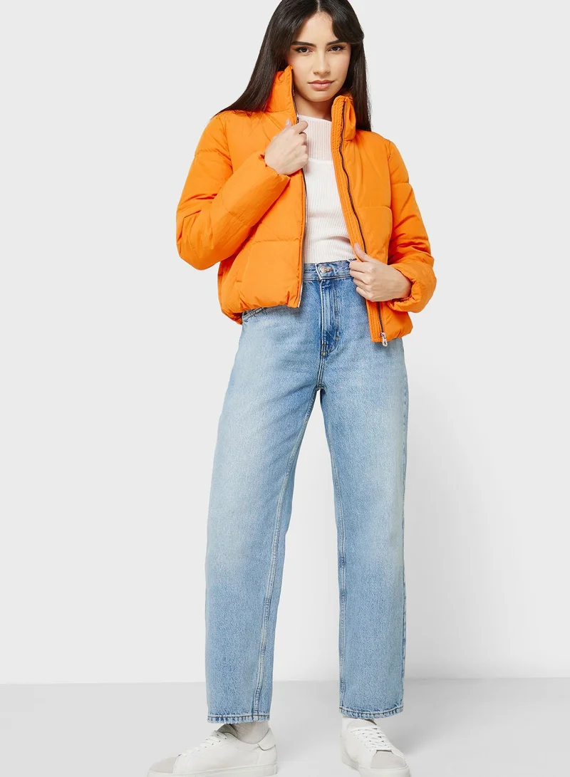 ONLY High Neck Puffer Jacket