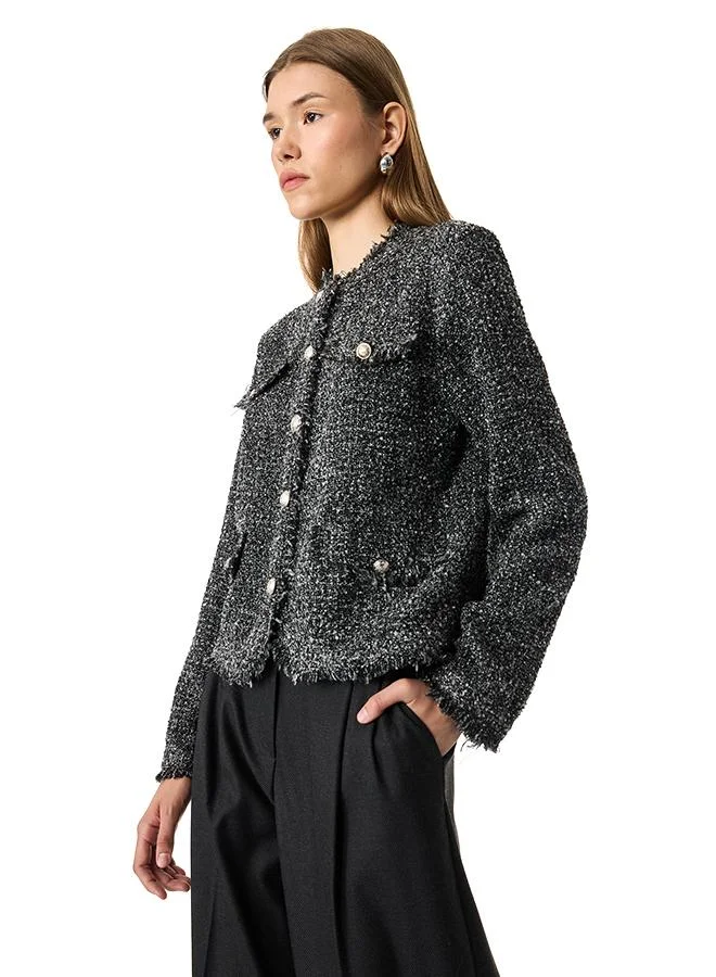 Koton  Tweed Jacket for Women | Best Price UAE