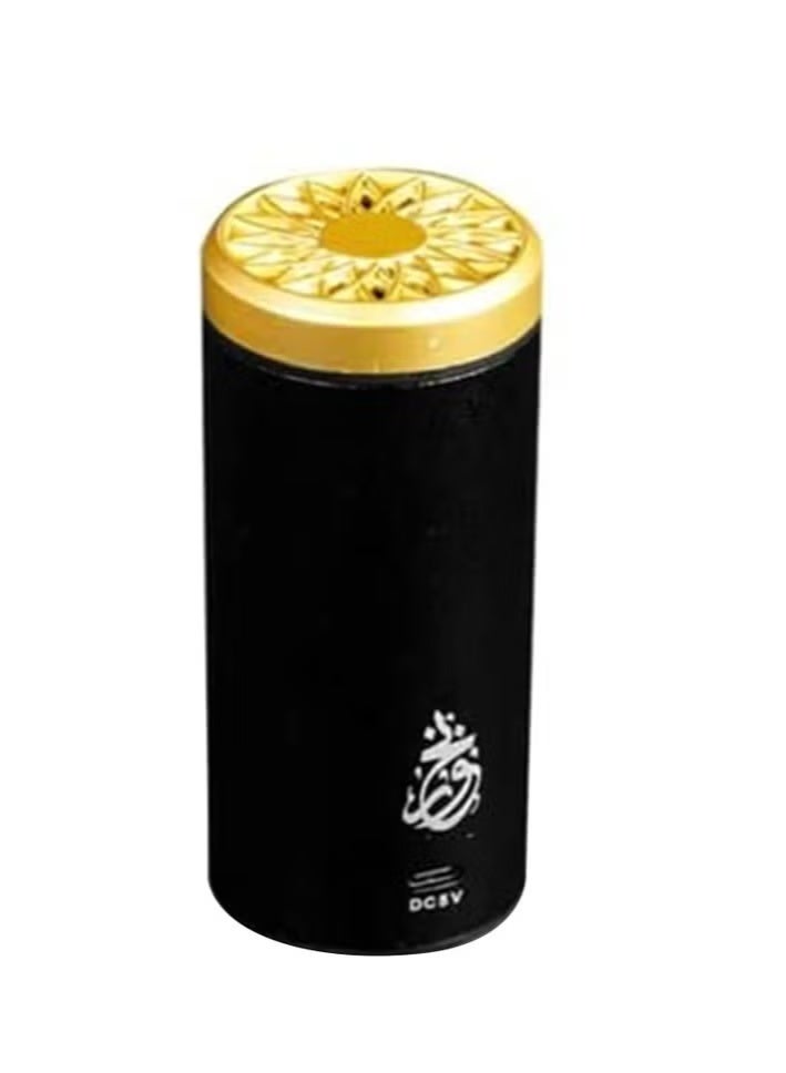 Bukhoor Electronic Rechargeable Burner BK12 Black Lightweight And Portable Incense Burner Is Made Of High Quality - Image 2