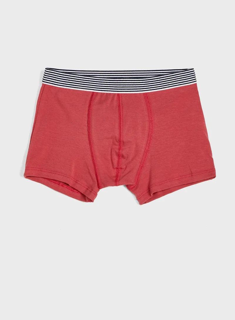 Petit Bateau Infant 3 Pack Printed Boxers