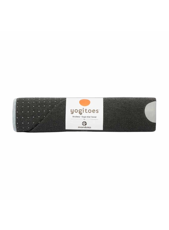 Manduka YOGITOES SKIDLESS MAT TOWEL 2.0 GREY STANDARD - Image 1