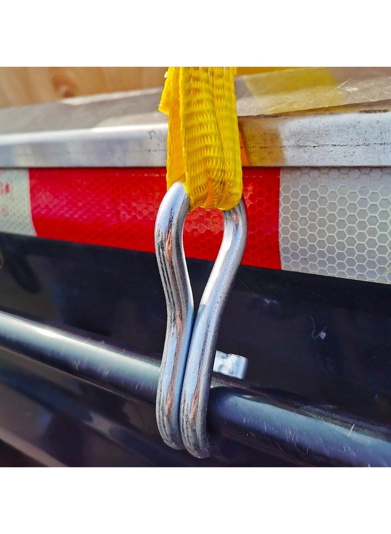 3XR 3XR Heavy-Duty Ratchet Tie Down Strap – 5 Ton Capacity, 50mm x 10m Lashing Belt - Image 4