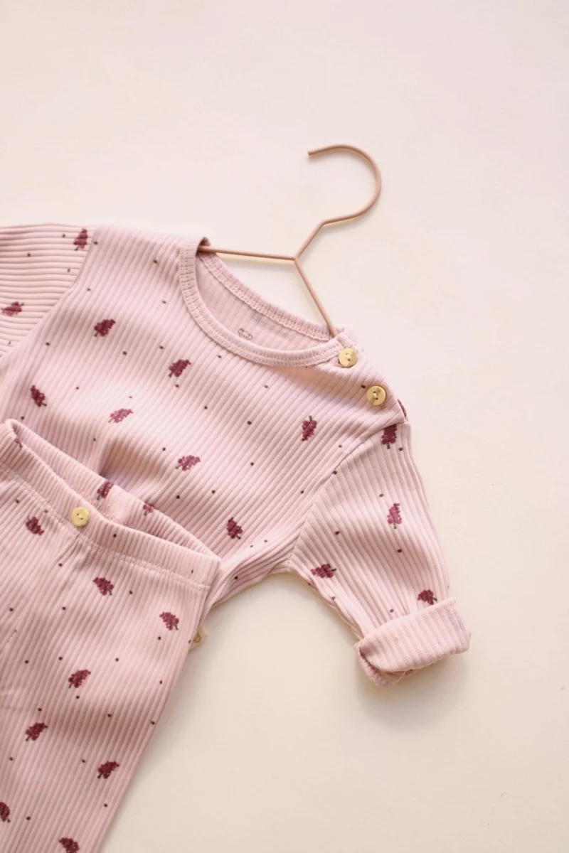 Ohlala Koala Grape Baby Bottom Top Set