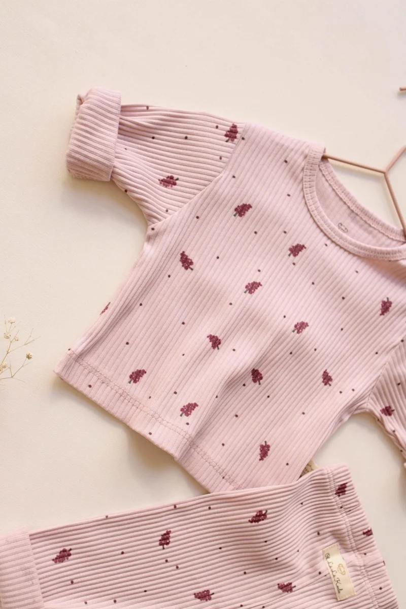 Ohlala Koala Grape Baby Bottom Top Set