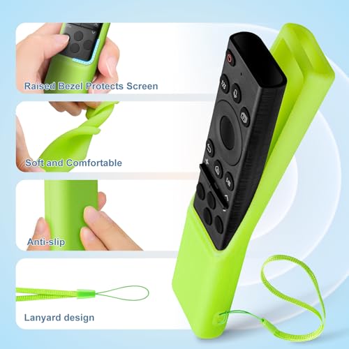 OMAIC Cover-for-Samsung-Smart-TV-Remote-Case-Silicone BN59-01385A (2 Pack) - Image 5