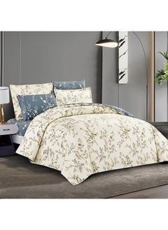 Unique home 6pc cream branches super king cotton comforter set 260*240cm - pzsku/Z19F65FFE4EC9940D995BZ/45/_/1739200696/613447e6-9e62-40b4-963f-0d1d680f13c1