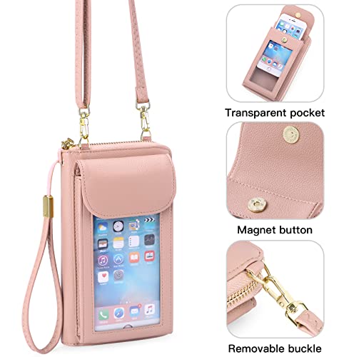 FALAN MULE Crossbody Purse for Women Leather Crossbody Bag For Women Cell Phone Wallet Purses Should Bag - Image 4