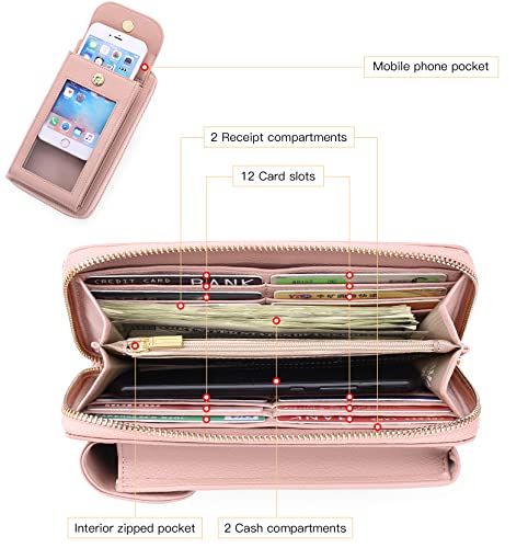 FALAN MULE Crossbody Purse for Women Leather Crossbody Bag For Women Cell Phone Wallet Purses Should Bag - Image 3
