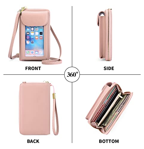 FALAN MULE Crossbody Purse for Women Leather Crossbody Bag For Women Cell Phone Wallet Purses Should Bag - Image 2